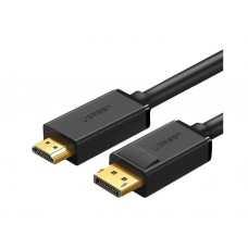 კაბელი HDMI: UGREEN DP101 DisplayPort to HDMI Cable 1.5m