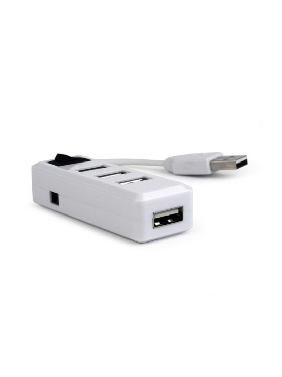 ადაპტერი: Gembird UHB-U2P4-21 USB 2.0 4-port hub with switch white