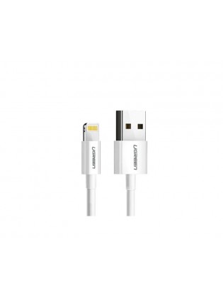 კაბელი USB: UGREEN US155 USB to Lightning Cable 1m White