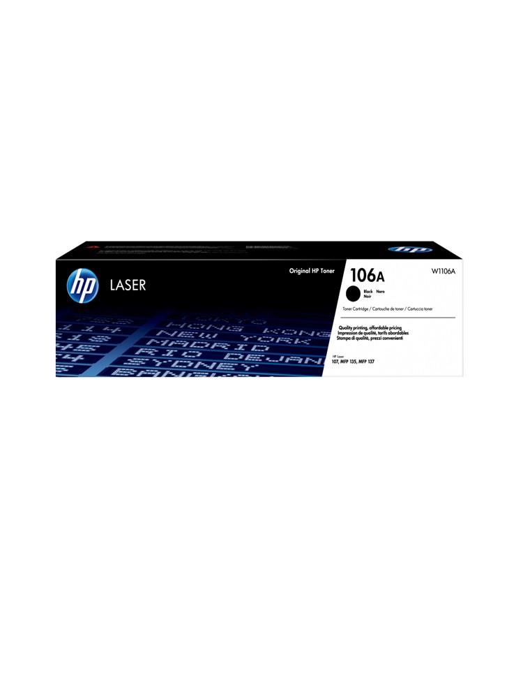 კარტრიჯი: HP 106A Black Original Laser Toner Cartridge - W1106A