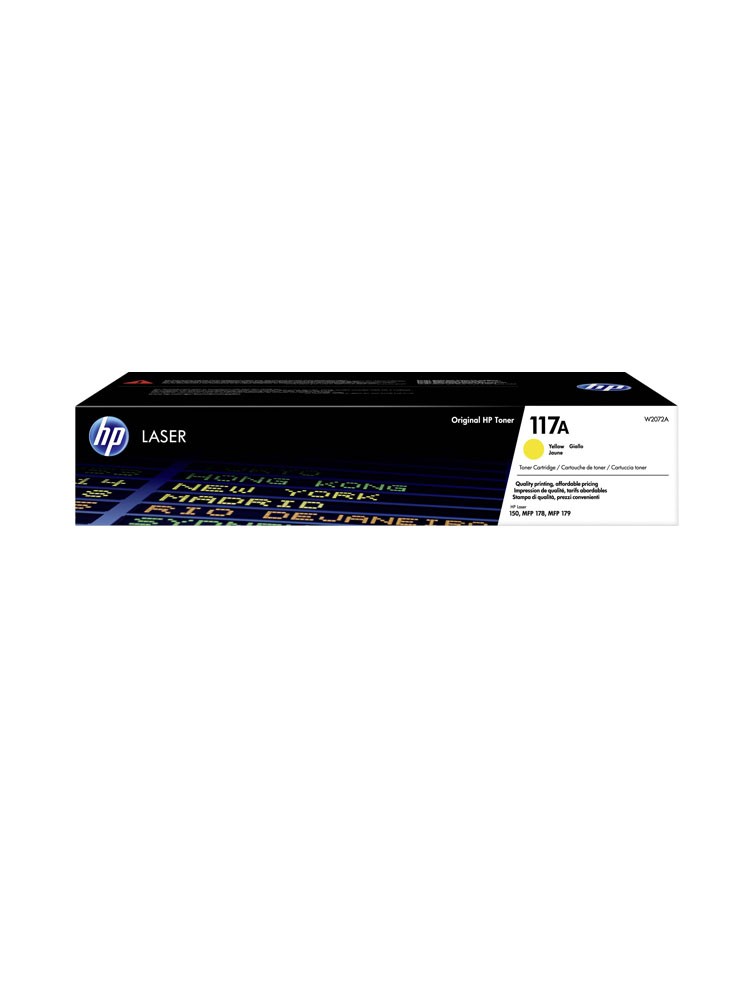 კარტრიჯი: HP 117A Original Laser Toner Cartridge Yellow - W2072A