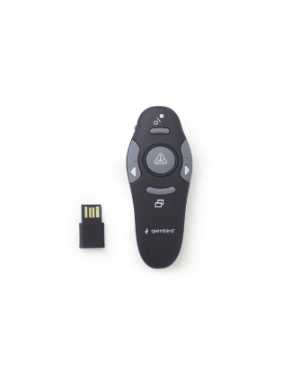 პრეზენტერი: Gembird WP-L-01 Wireless presenter with laser pointer