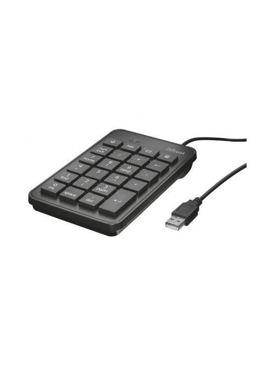 კლავიატურა: Trust Xalas USB Numeric Keypad Black - 22221