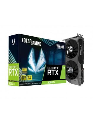 ვიდეო დაფა: ZOTAC GAMING RTX3060 Ti Twin Edge LHR 8GB 256bit - ZT-A30610E-10MLHR
