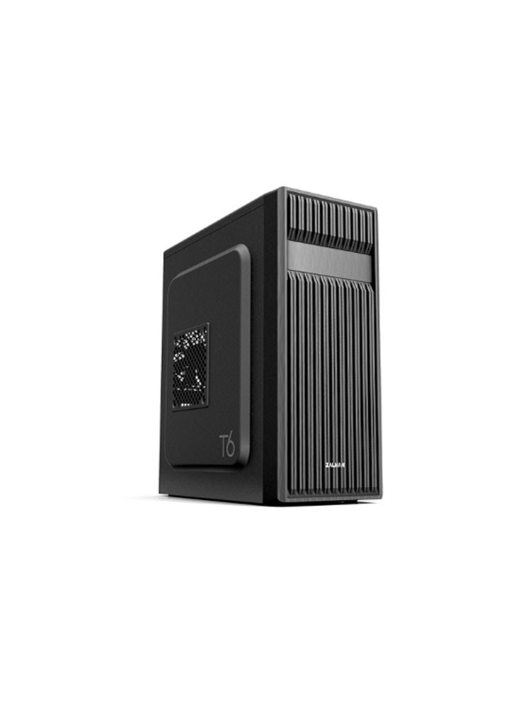 ქეისი: Zalman T6 1x120mm Fan ATX Mid-Tower Case Black