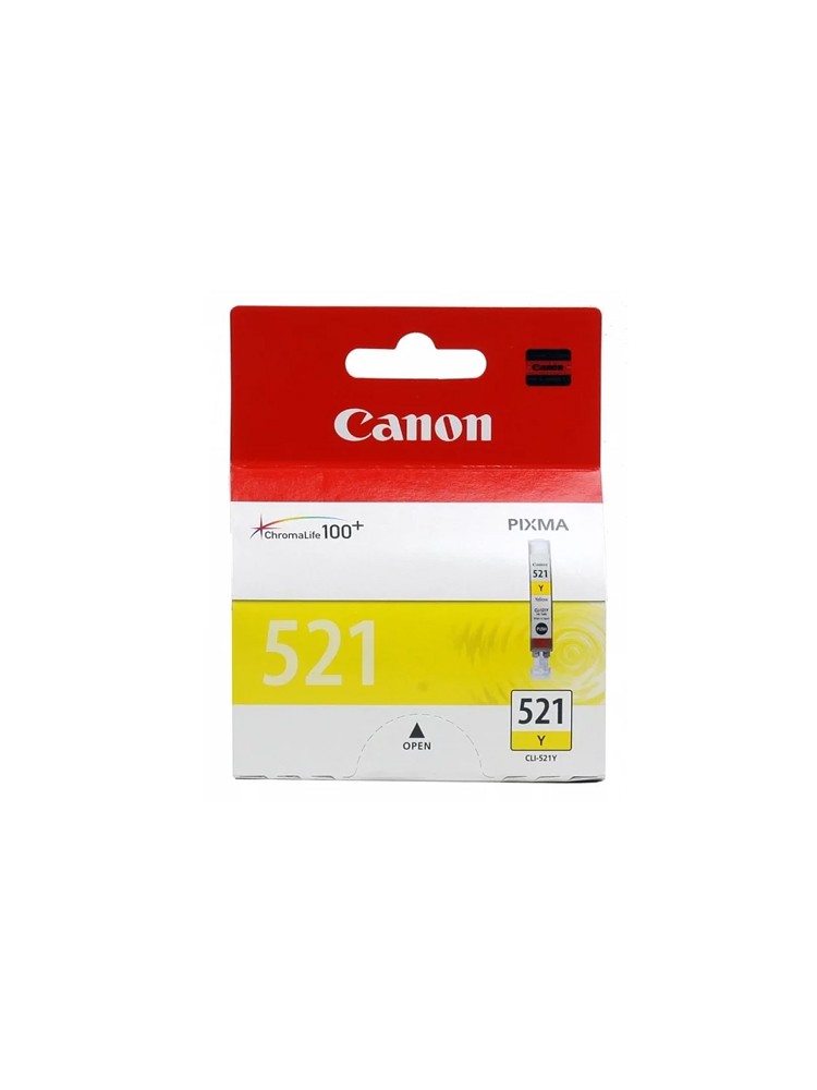 მელანი: Canon CLI-521Y Yellow Original Ink Cartridge - 2936B004AA