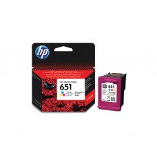 მელანი: HP 651 Tri-color Ink Advantage Cartridge Original - C2P11AE