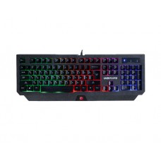 კლავიატურა: Defender Underlord GK-340L Rainbow Backlight Gaming Keyboard - 45340