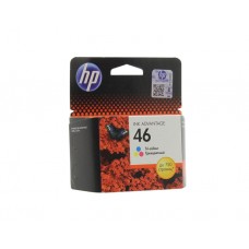 კარტრიჯი ჭავლური: HP 46 Tri-color Original Ink Advantage Cartridge - CZ638AE