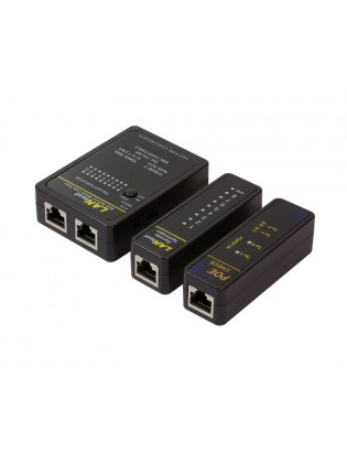 ტესტერი: Logilink WZ0015P Cable Tester LAN & PoE Finder