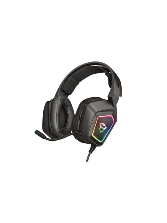 ყურსასმენი: Trust GXT 450 Blizz RGB 7.1 Surround Gaming Headset Black - 23191