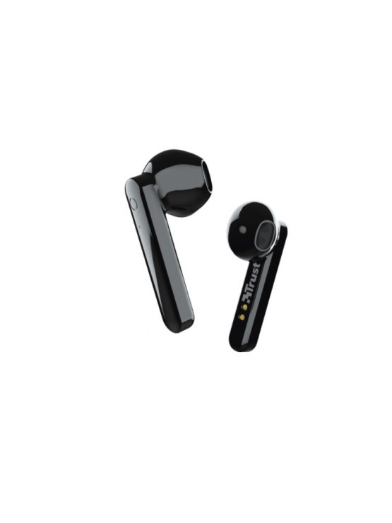 ყურსასმენი: Trust Primo Touch Bluetooth Wireless Earphones Black - 23712