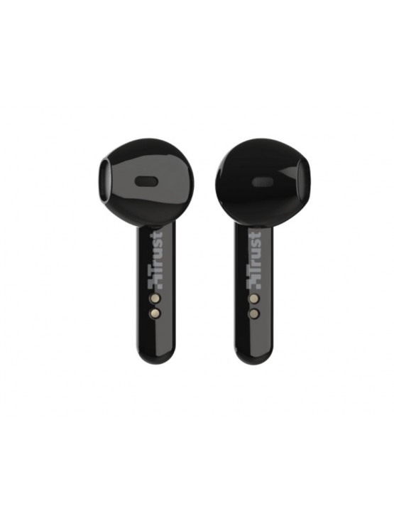 ყურსასმენი: Trust Primo Touch Bluetooth Wireless Earphones Black - 23712