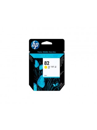 კარტრიჯი ჭავლური: HP 82 28-ml Yellow DesignJet Ink Cartridge - CH568A