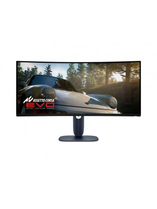 მონიტორი: Dell AW3425DW 34.2" 4K WQHD Curved QD-OLED 240Hz 0.03ms 2xHDMI DP USB/USB-C - 210-BRTW