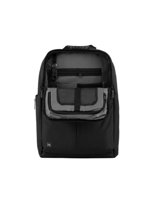 ზურგჩანთა: 2E City Traveler 17" Laptop Backpack Black - 2E-BPN6017BK