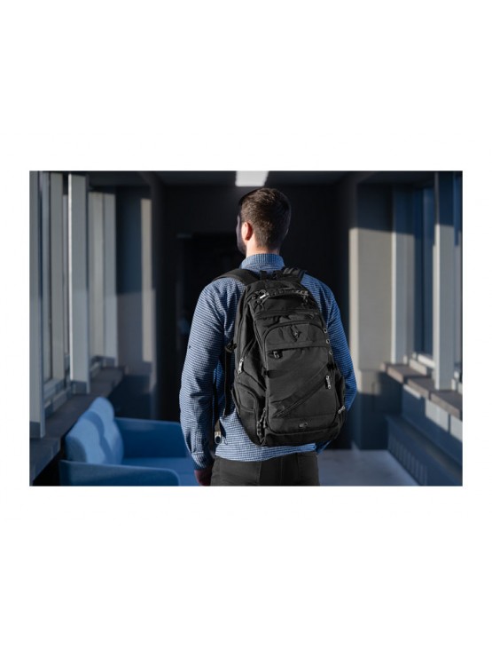 ზურგჩანთა: 2E Smartpack 16" Backpack Black - 2E-BPN6316BK