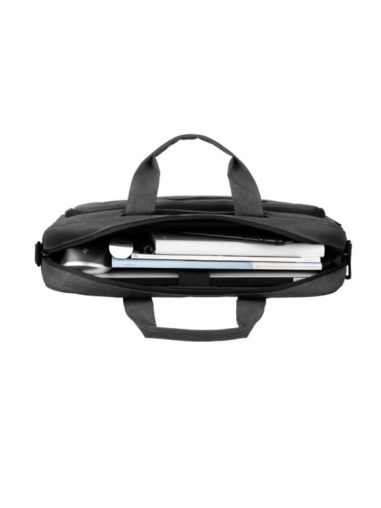 ნოუთბუქის ჩანთა: 2E Laptop Bag Business DLX 14" Dark Grey - 2E-CBN6214DG