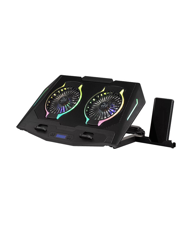 ნოუთბუქის ქულერი: 2E Gaming Cooling Pad 2xUSB2.0 17.3" - 2E-CPG-006