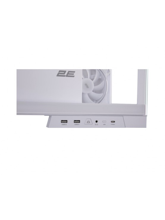 ქეისი: 2E FANTOM GK701W 4x120mm ARGB PWM Fans White - 2E-GK701W