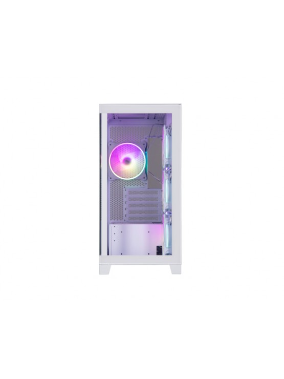 ქეისი: 2E FANTOM GK701W 4x120mm ARGB PWM Fans White - 2E-GK701W