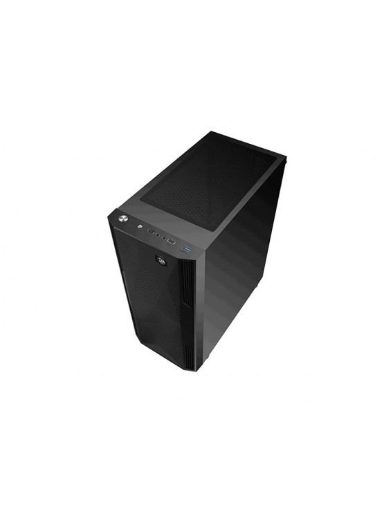 ქეისი: 2E HEXAGON G338 3x120ARGB ARGB Fans 1x120mm Fan 2xUSB2.0 1xUSB3.0 Black - 2E-G338