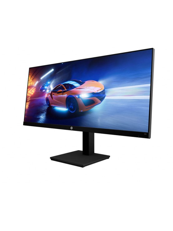 მონიტორი: HP X34 34" UWQHD IPS 165Hz 1ms HDMI DP Black - 2V7W6E9