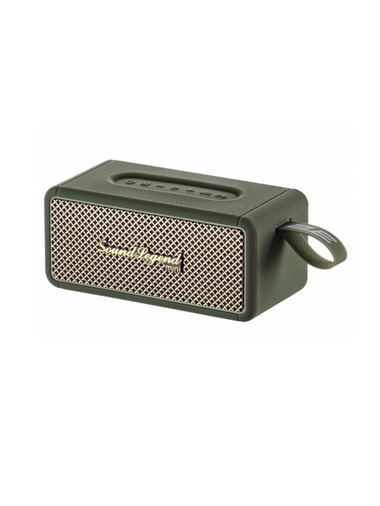 დინამიკი: 2E SoundLegend mini Wireless Bluetooth Portable Speaker 40W Green - 2E-BSSLMWGN