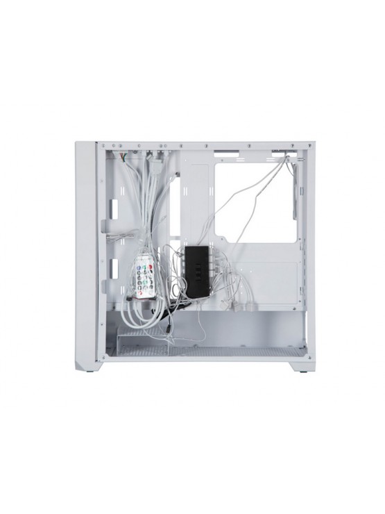 ქეისი: 2E Dominator Pro G2302W 4x120mm ARGB Fans Mid Tower White- 2E-G2302W