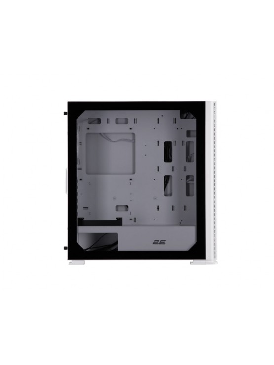 ქეისი: 2E Vertex GI01W 1x120mm ARGB/3x140mm ARGB Fans Large Mid Tower White - 2E-GI01W