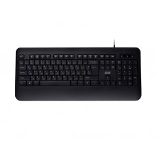 კლავიატურა: 2E KS109 Wired Membrane Keyboard Black - 2E-KS109UB