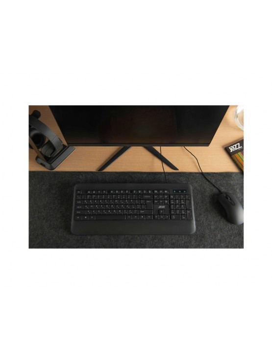კლავიატურა: 2E KS109 Wired Membrane Keyboard Black - 2E-KS109UB