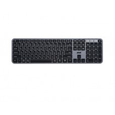 კლავიატურა: 2E KS240WG Wireless USB BT Keyboard Black/Gray - 2E-KS240WG