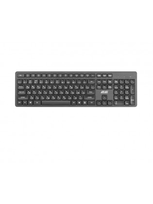 კლავიატურა: 2E KS260 WL keyboard Black - 2E-KS260WB