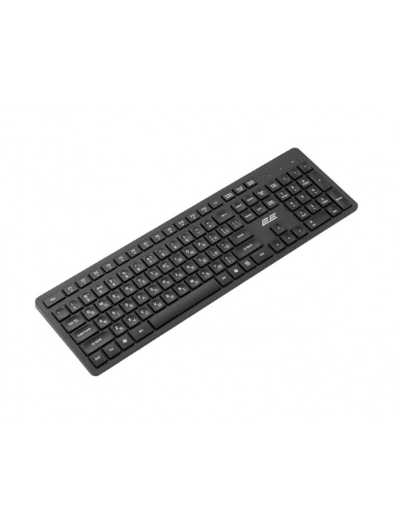 კლავიატურა: 2E KS260 WL keyboard Black - 2E-KS260WB