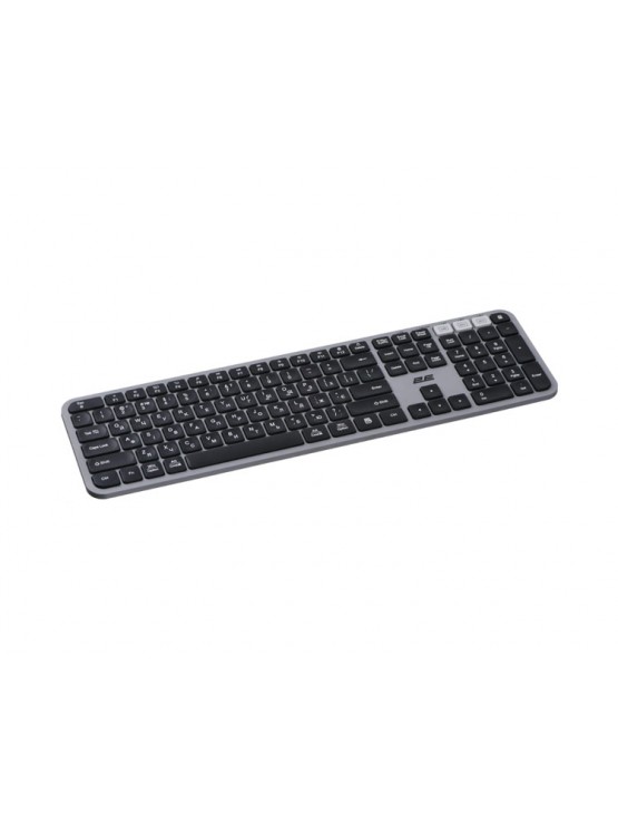 კლავიატურა-მაუსი: 2E MK440 Wireless Bluetooth Keyboard & Mouse EN/UK Grey/Black - 2E-MK440WBGR_UA