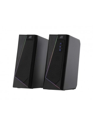 დინამიკი: 2E PCS233 RGB Speaker 10W Black - 2E-PCS233BK