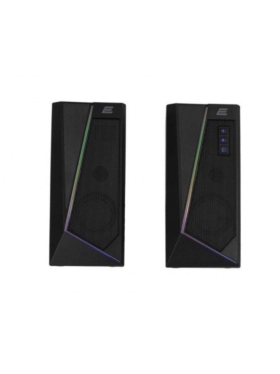 დინამიკი: 2E PCS233 RGB Speaker 10W Black - 2E-PCS233BK