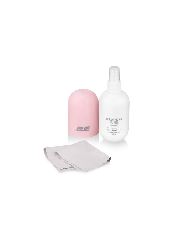 საწმენდი: 2E PILL cleaning kit 140ml White/Pink - 2E-SK140PN