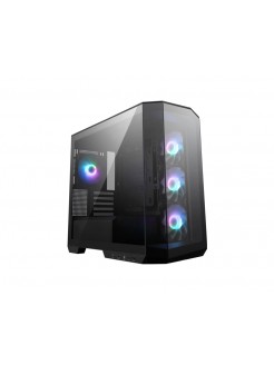ქეისი: MSI MAG PANO M100R PZ 4x120mm ARGB Fans Mini Tower Black