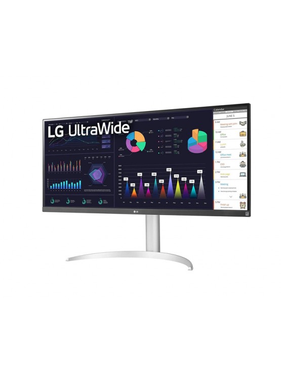 მონიტორი: LG UltraWide 34WQ650-W 34" FHD IPS 100Hz 5ms HDMI DP USB-C Built-in Speaker