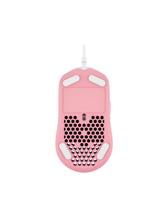 მაუსი: HyperX Pulsefire Haste Wired Gaming Mouse White/Pink - 4P5E4AA