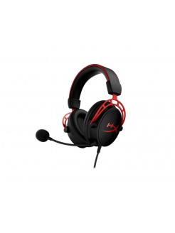 ყურსასმენი: HyperX Cloud Alpha Gaming Headset Black/Red - HX-HSCA-RD/EE/4P5L1AM