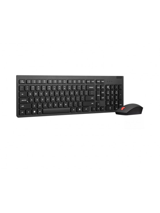 კლავიატურა-მაუსი: Lenovo Essential Wireless Combo Keyboard & Mouse Black - 4X31N50736