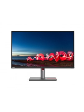 მონიტორი: Lenovo ThinkVision T27h-30 27" QHD IPS 4ms HDMI DP USB/USB-C RJ45 Black - 63A3GAT1EU