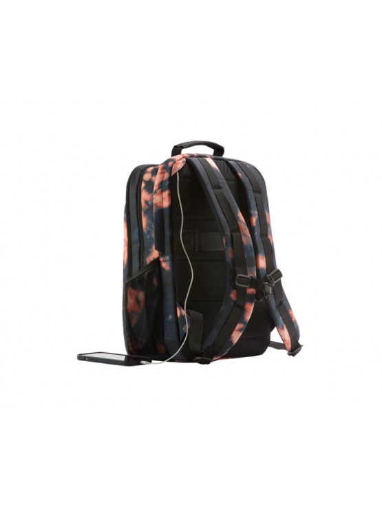 ზურგჩანთა: HP Campus XL Tie Dye 16.1" Backpack Black/Orange - 7K0E3AA