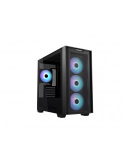 ქეისი: Asus A21 Plus 4x120mm ARGB Fans Mini Tower Black - 90DC00H0-B19010