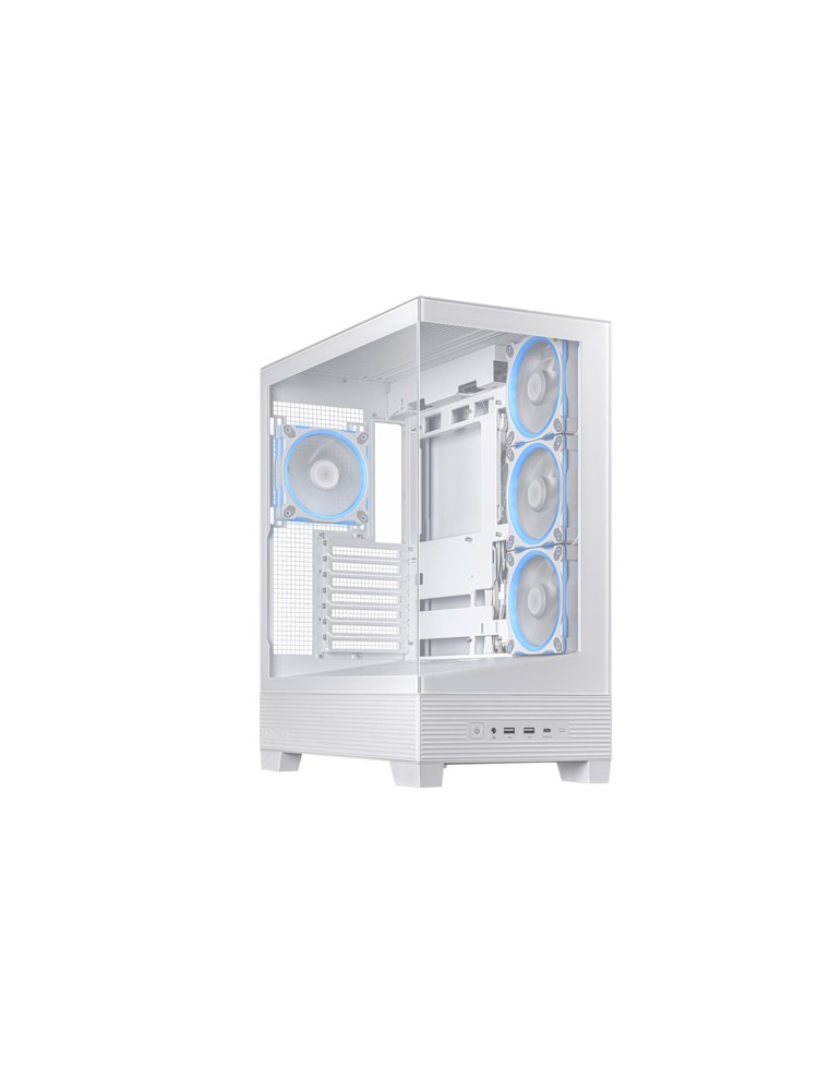 ქეისი: Asus A31 PLUS 4x120mm ARGB Fans Mid Tower White - 90DC00R3-B19000