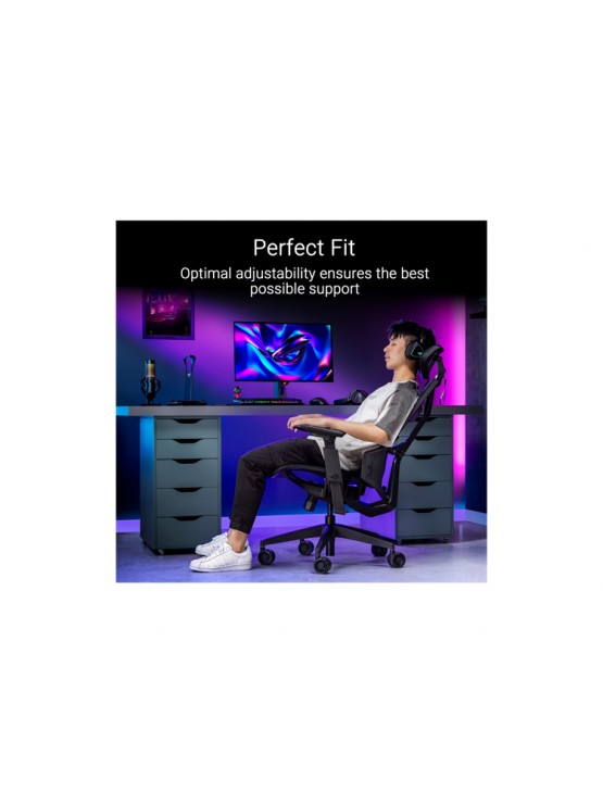 გეიმერული სავარძელი: Asus SL400C ROG ERGO CORE Gaming Chair Black - 90GC01P0-MSG040