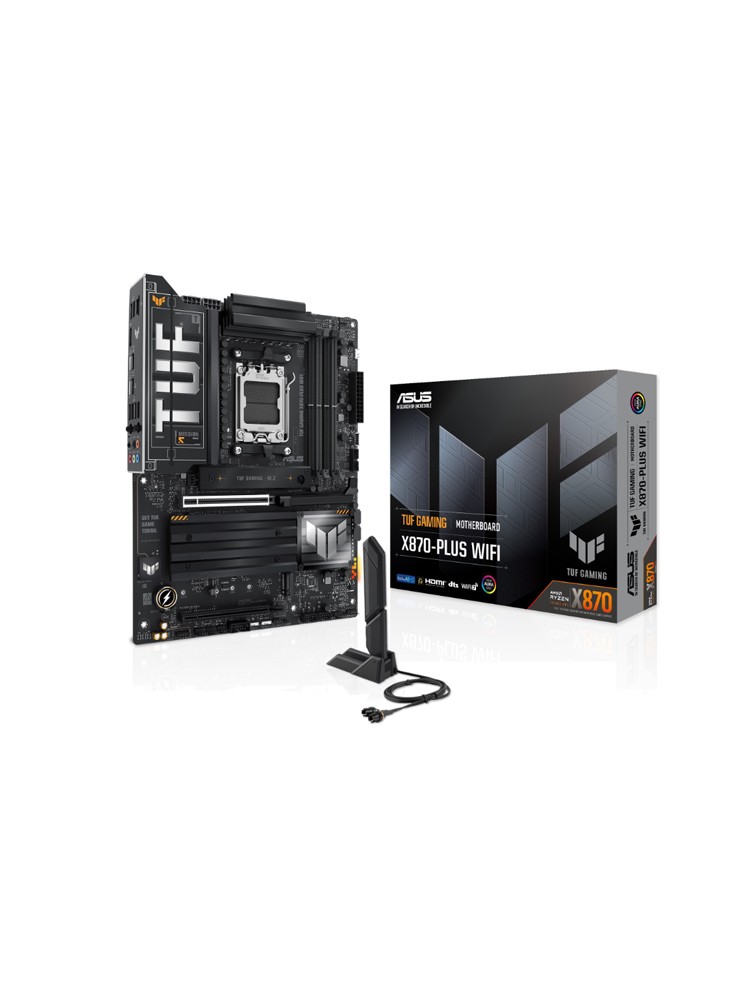 დედა დაფა: Asus TUF GAMING X870-PLUS WIFI 4DDR5 AM5 - 90MB1IU0-M0EAY0